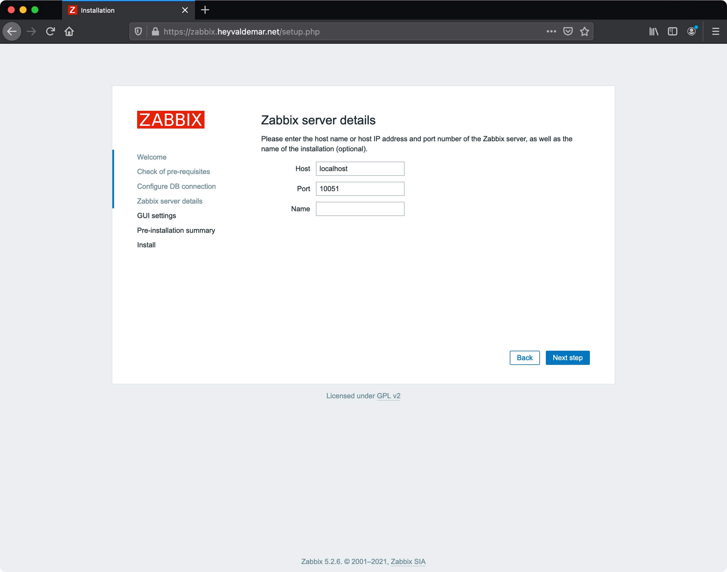 Установка Zabbix на Ubuntu Server