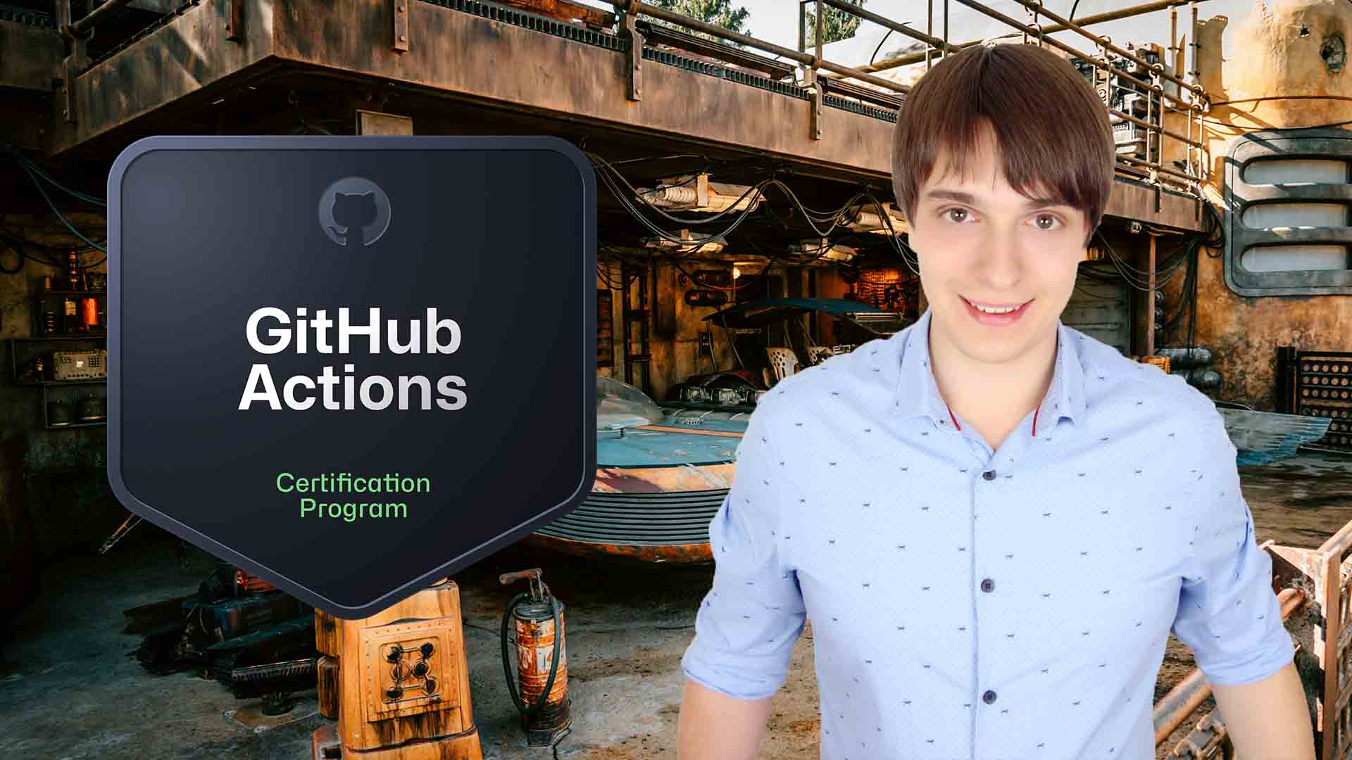 GitHub Actions: Практические экзамены от Капитана Docker