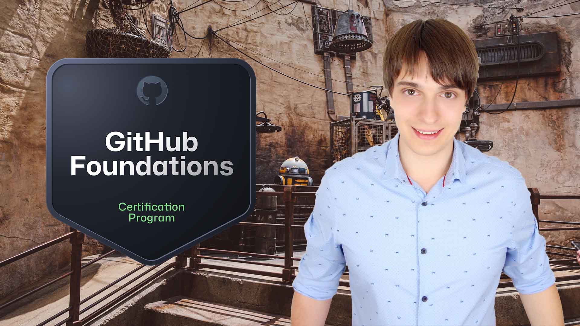 Основы GitHub: Практические экзамены от Капитана Docker